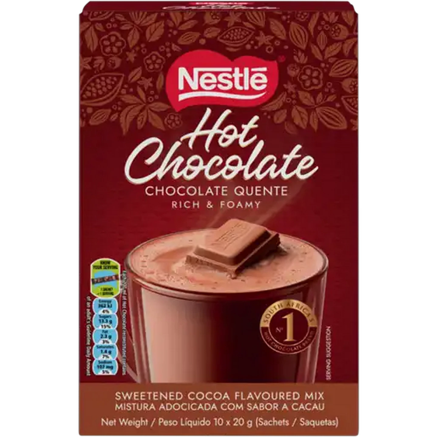 Image of Nestlé Hot Chocolate 10 x 20g