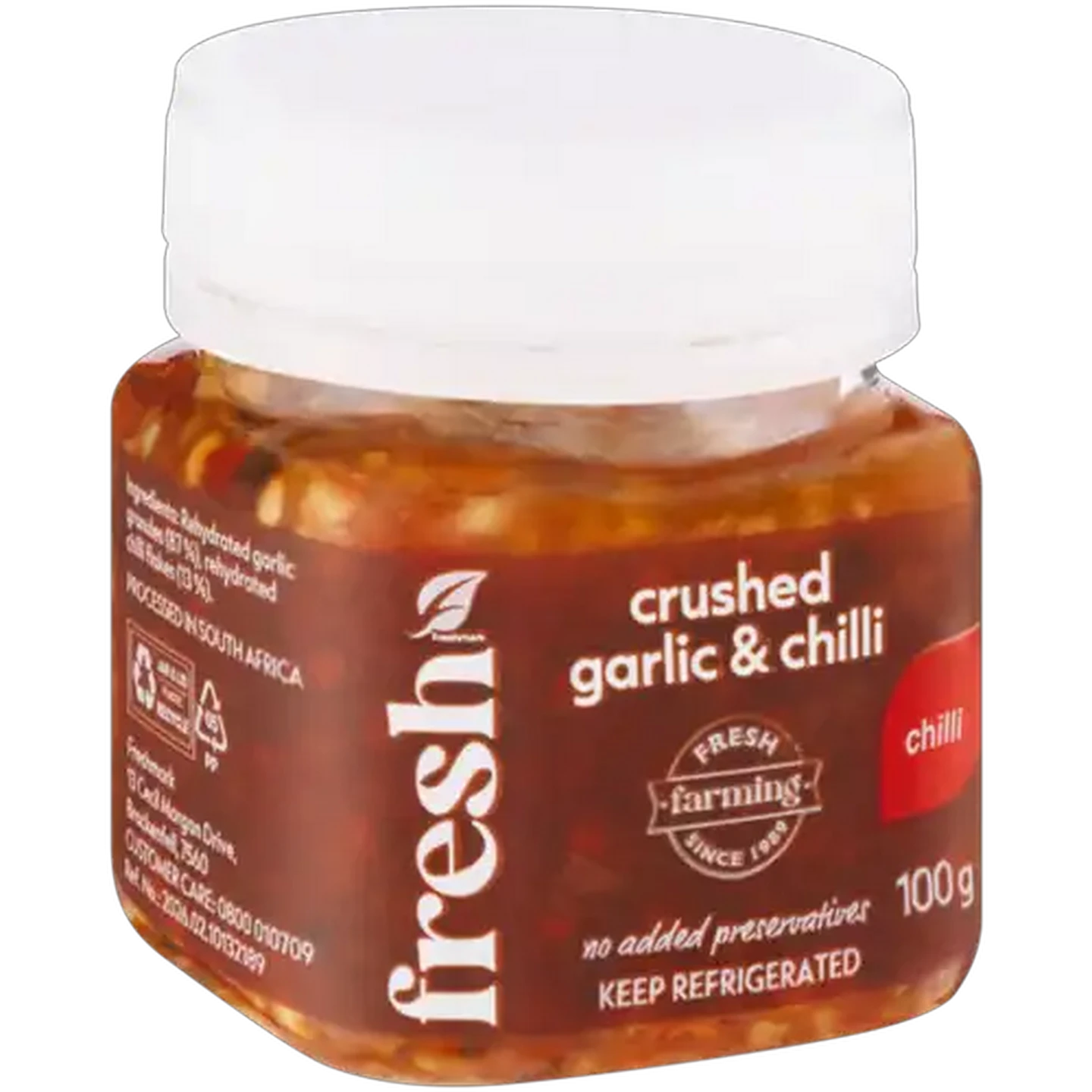 Image of Crushed Garlic & Chilli 100g