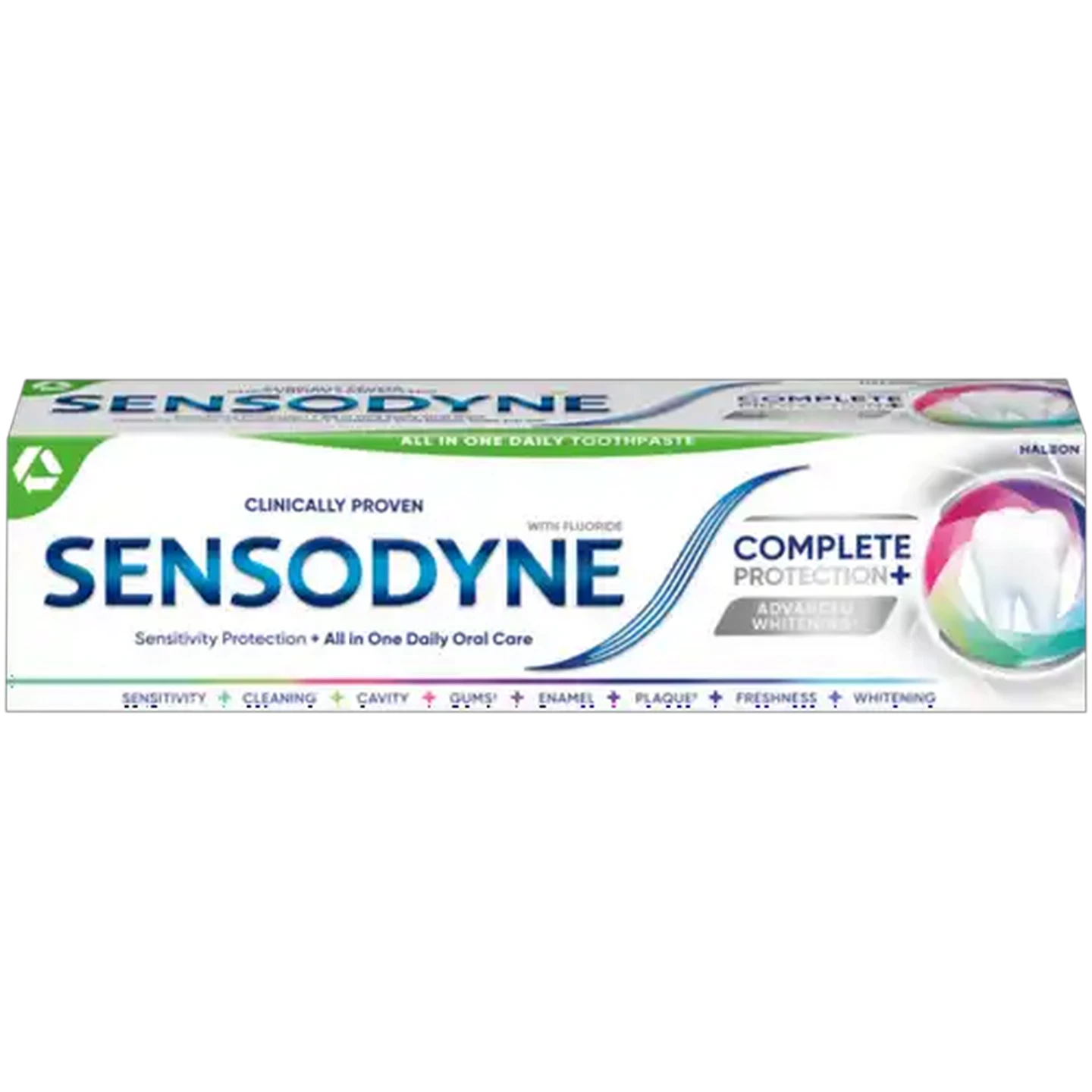 Image of Sensodyne Complete Protection Advanced Whitening Fluoride Toothpaste 75ml