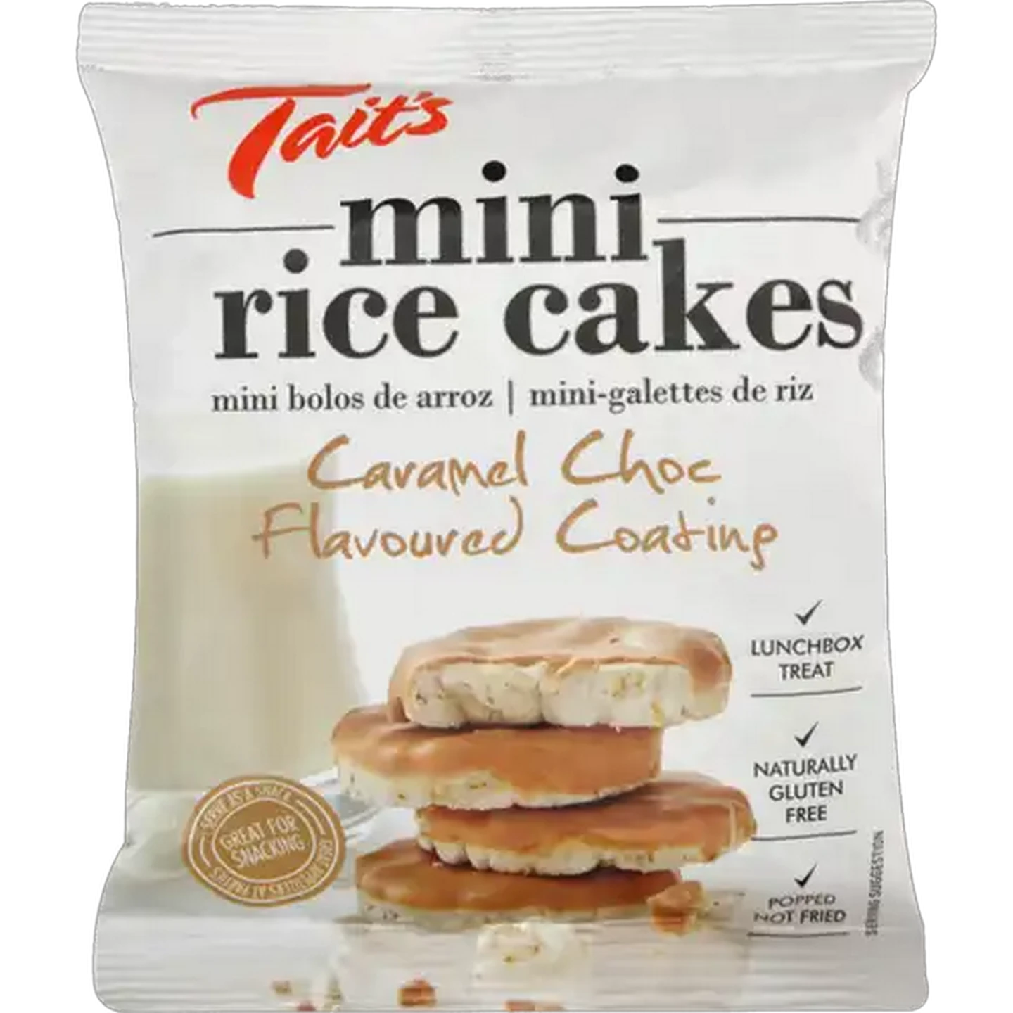 Image of Tait's Caramel Choc Mini Rice Cakes 65g