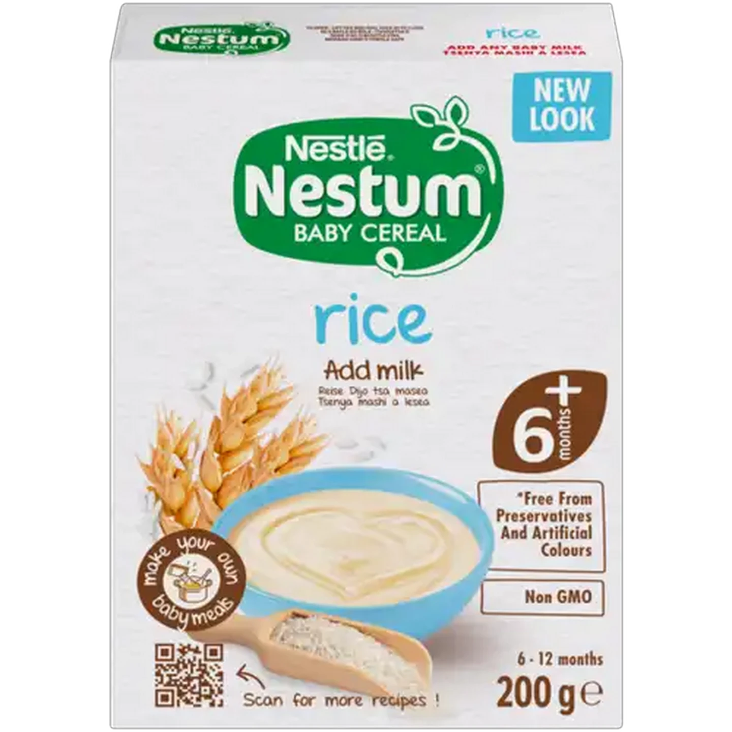 Image of Nestlé Nestum Rice Baby Cereal 200g