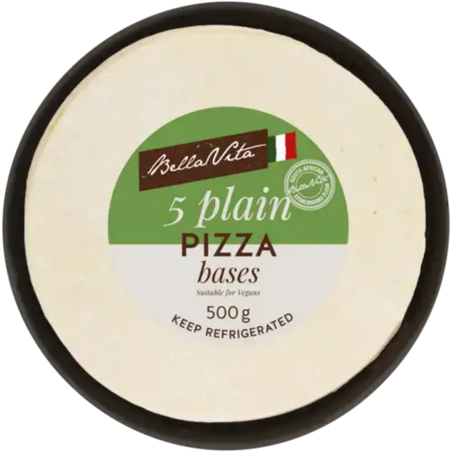 Image of Bella Vita Plain Pizza Bases 5 Pack