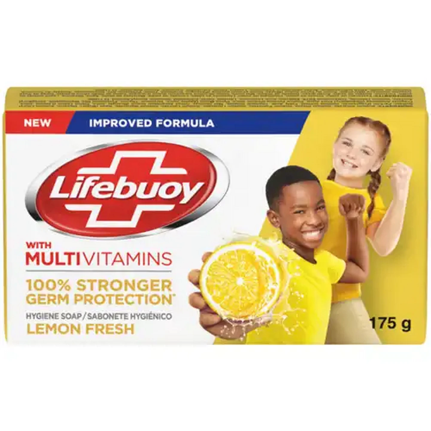 Image of Lifebuoy Lemon Fresh Hygiene Soap Bar 175g