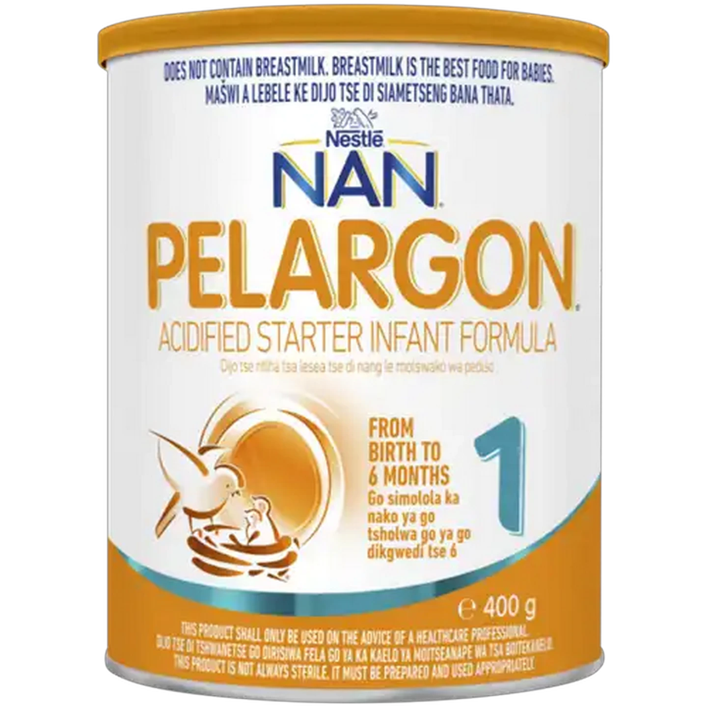 Image of NAN Pelargon Stage 1 0-6 Months Acidified Starter Infant Formula 400g