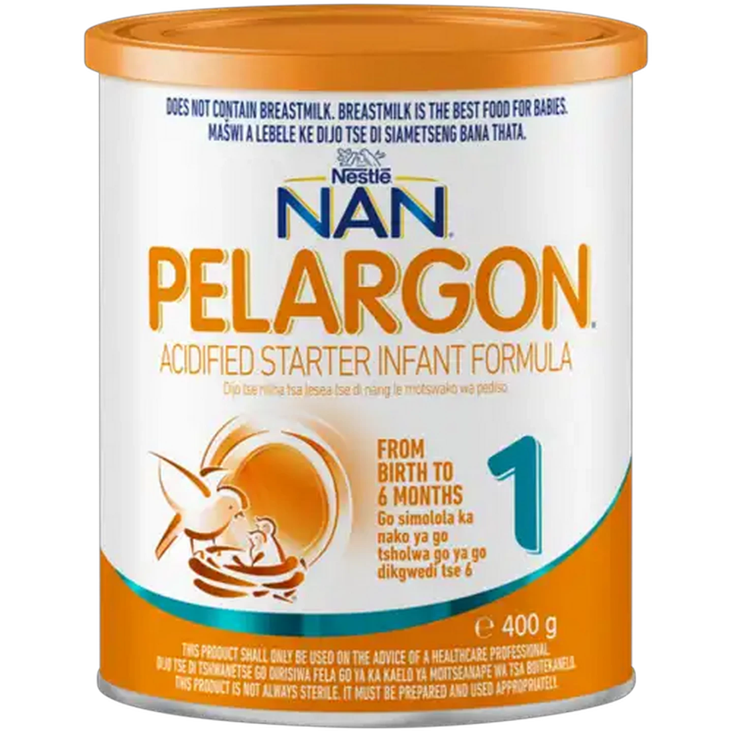 Image of NAN Pelargon Stage 1 0-6 Months Acidified Starter Infant Formula 400g