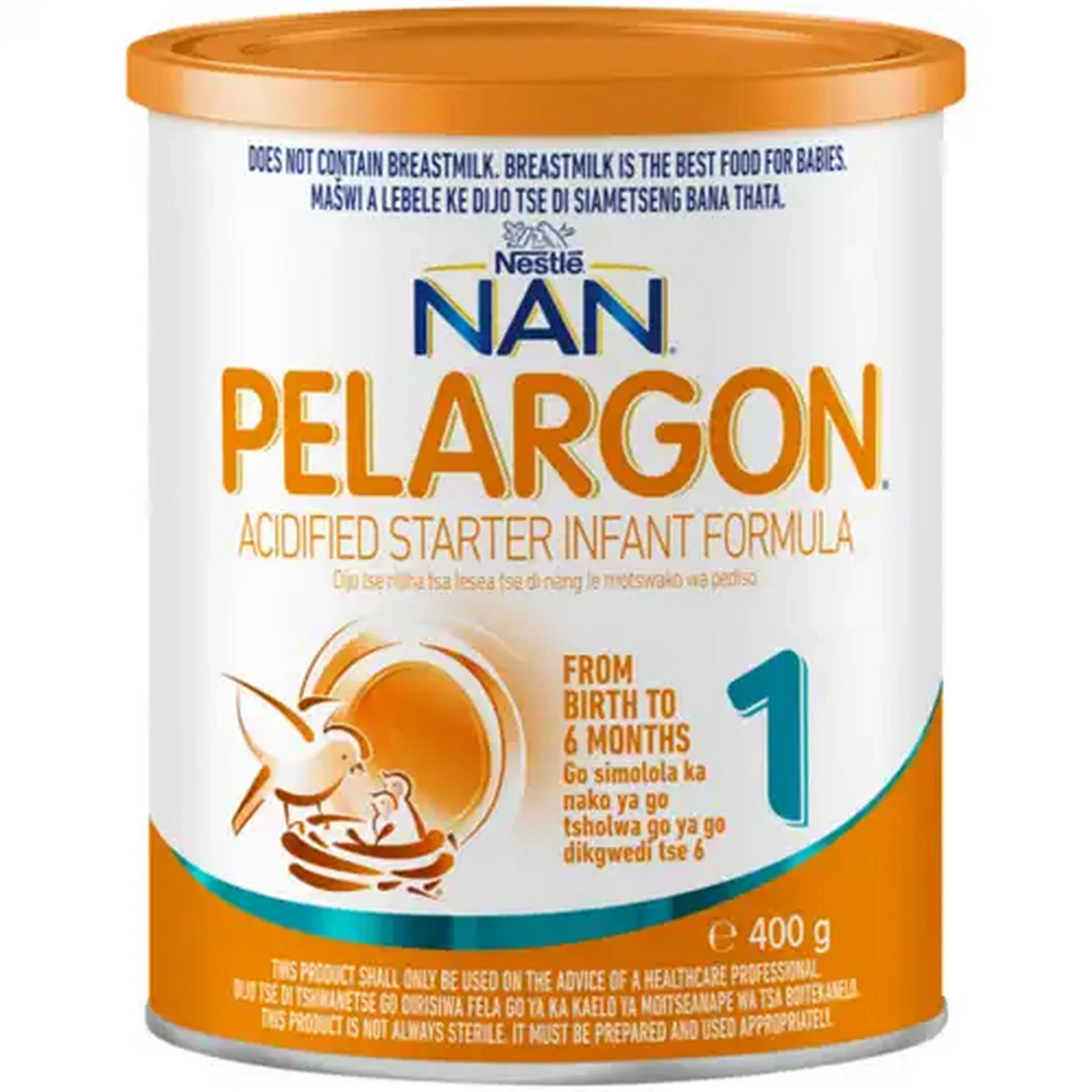 Image of NAN Pelargon Stage 1 0-6 Months Acidified Starter Infant Formula 400g
