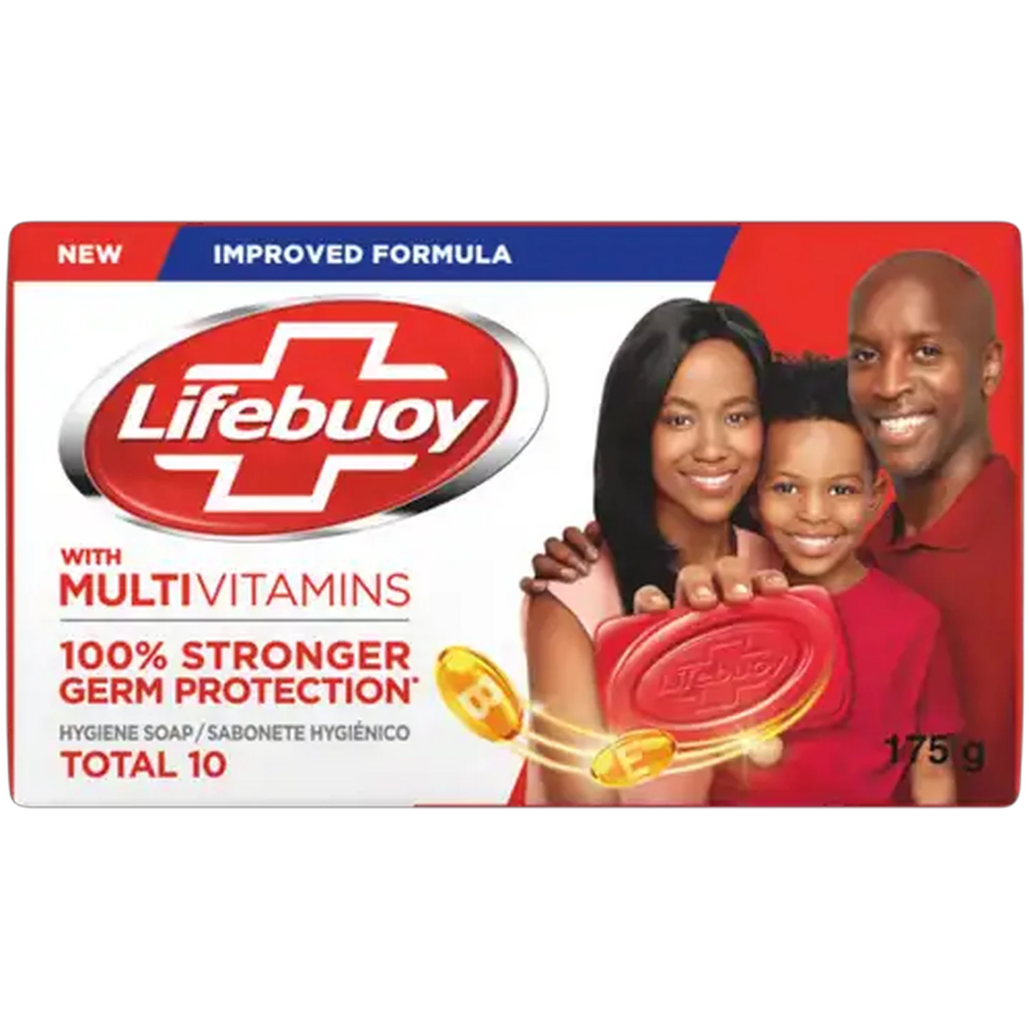 Image of Lifebuoy Total 10 Hygiene Soap Bar 175g