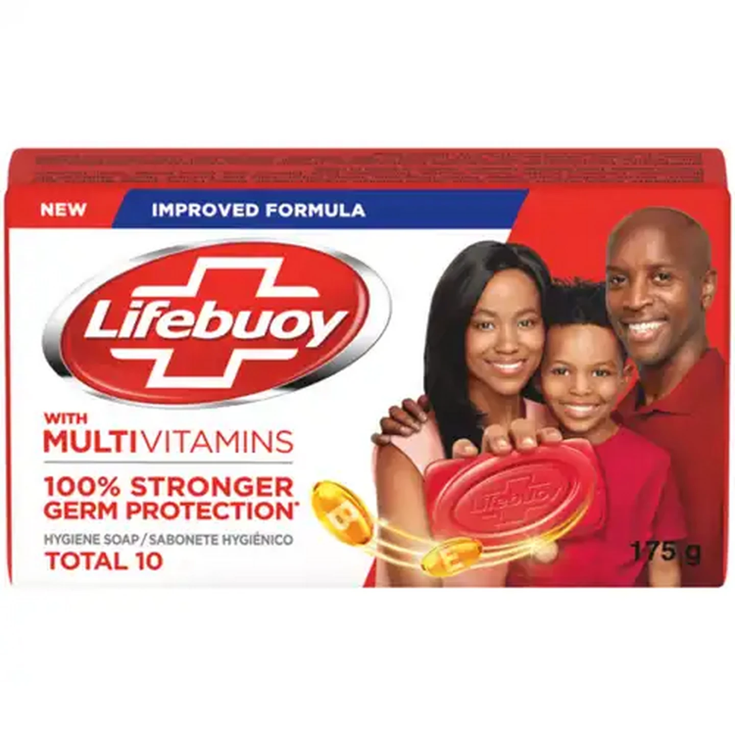 Image of Lifebuoy Total 10 Hygiene Soap Bar 175g