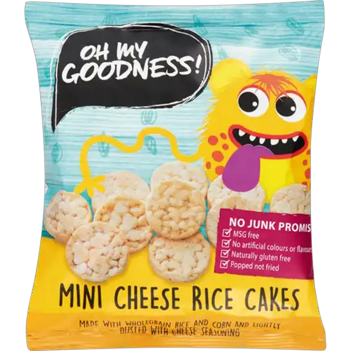 Image of Oh My Goodness! Mini Cheese Rice Cakes 30g