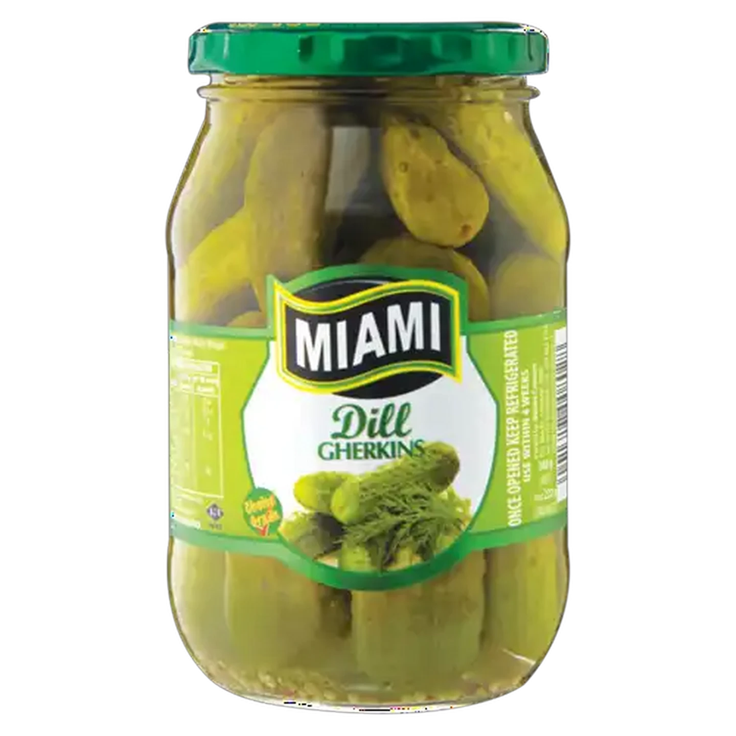 Image of Miami Dill Gherkins 380g