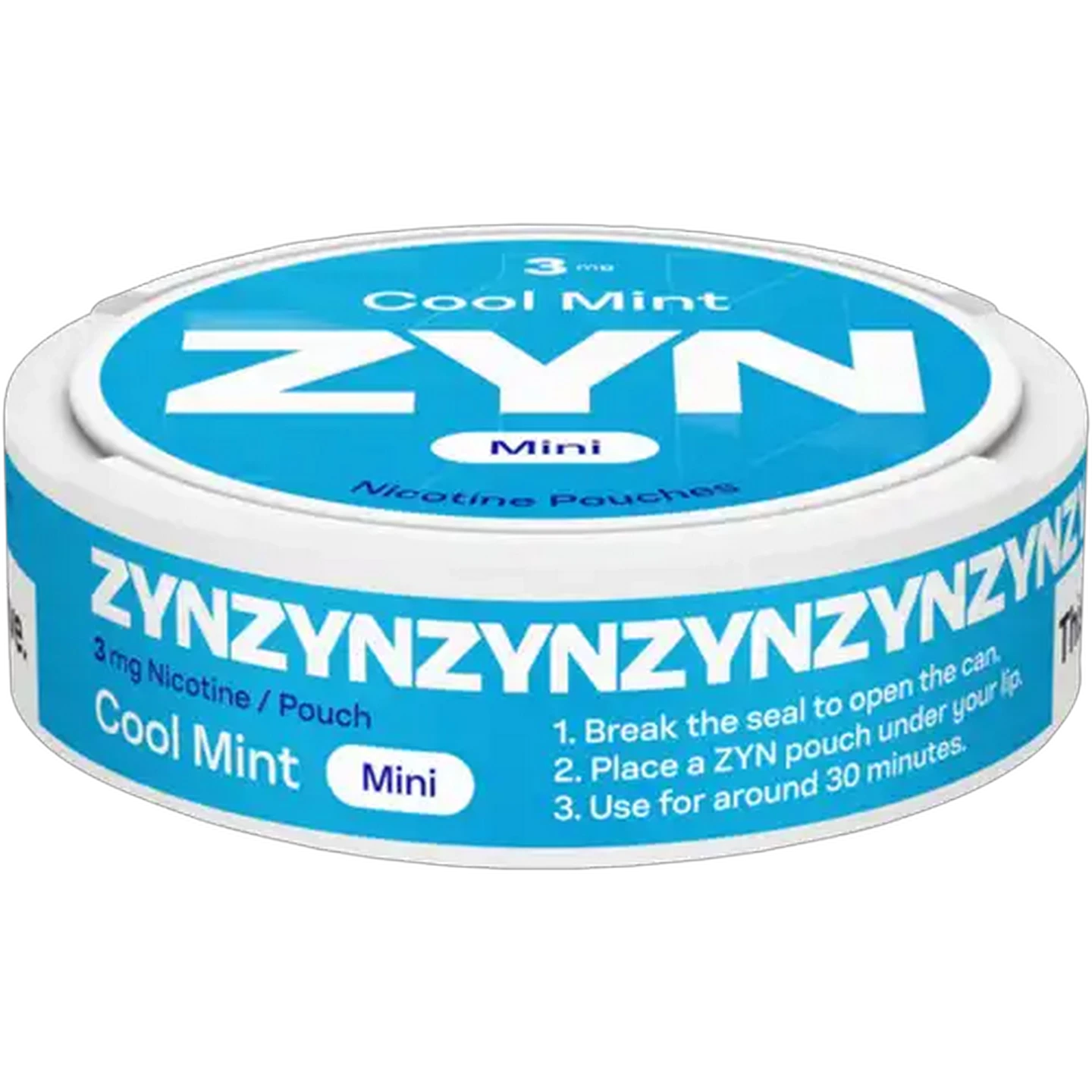 Image of ZYN Cool Mint 3mg Mini Nicotine Pouches 15-Pack