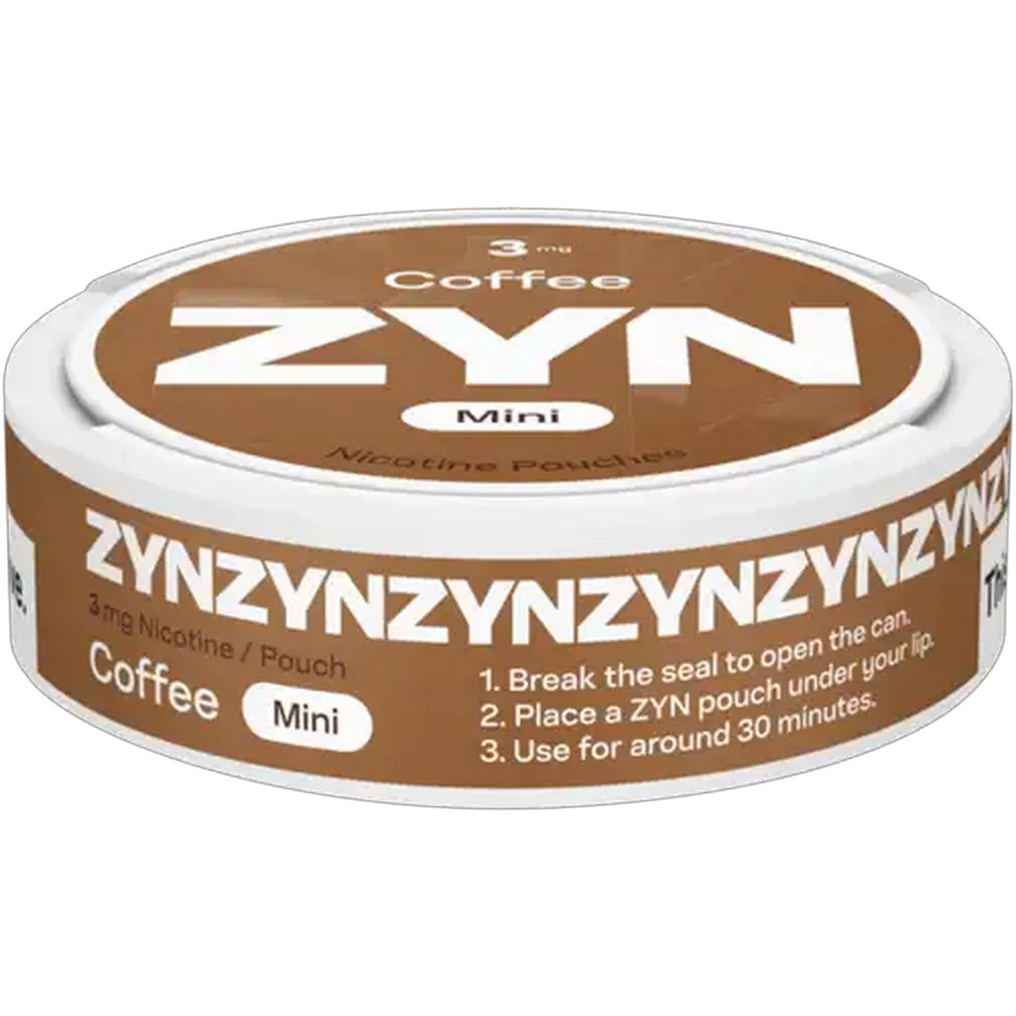 Image of ZYN Coffee 3mg Mini Nicotine Pouches 15 Pack