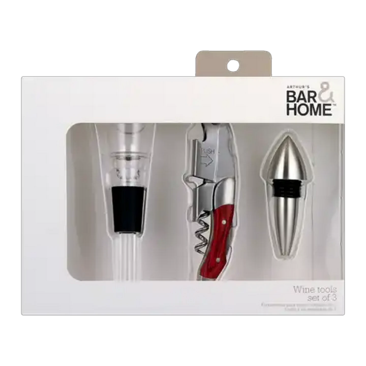 Image of Arthur's Bar & Home Wine Tools Set 3 Piece