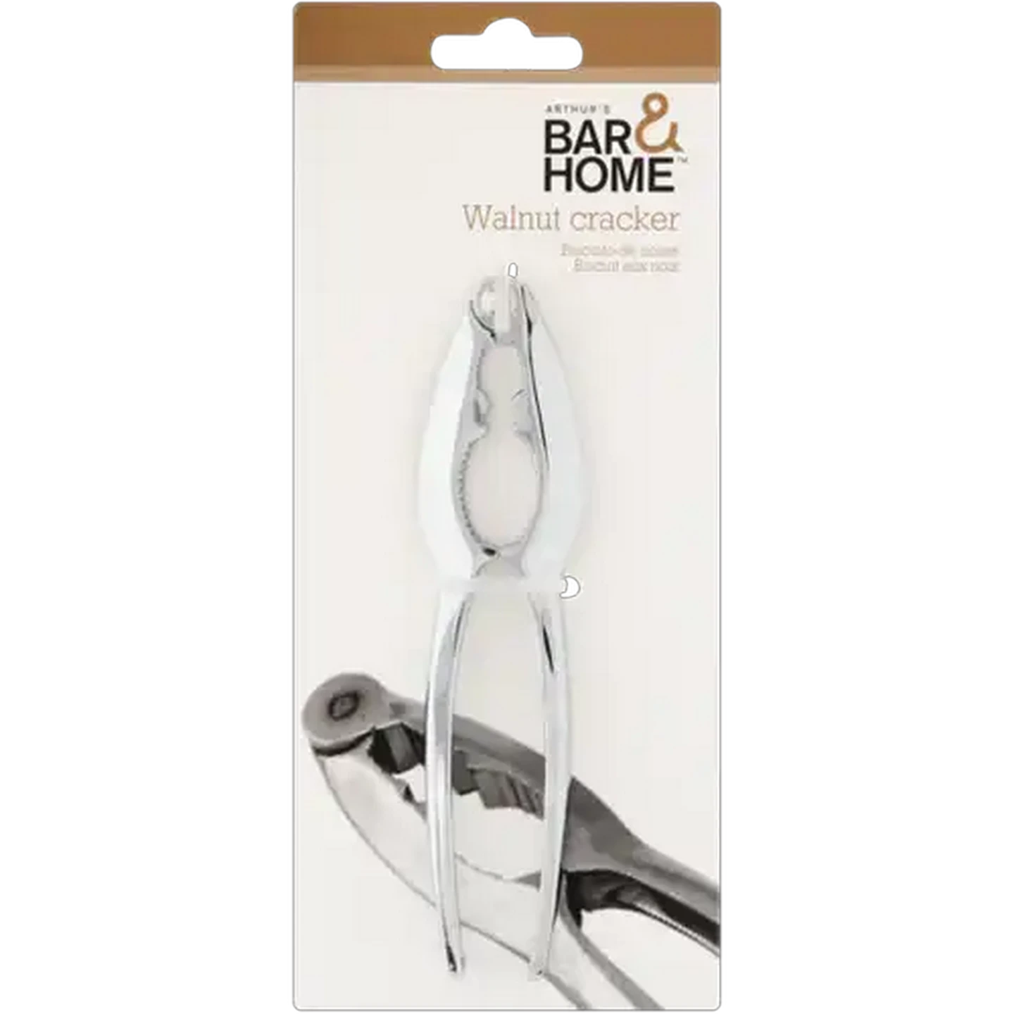 Image of Arthur's Bar & Home Stainless Steel Walnut Cracker