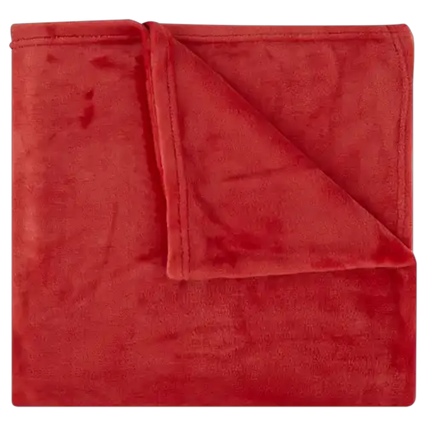 Image of Essentials Flannel Throw Blanket 130 x 170cm (Colour May Vary)