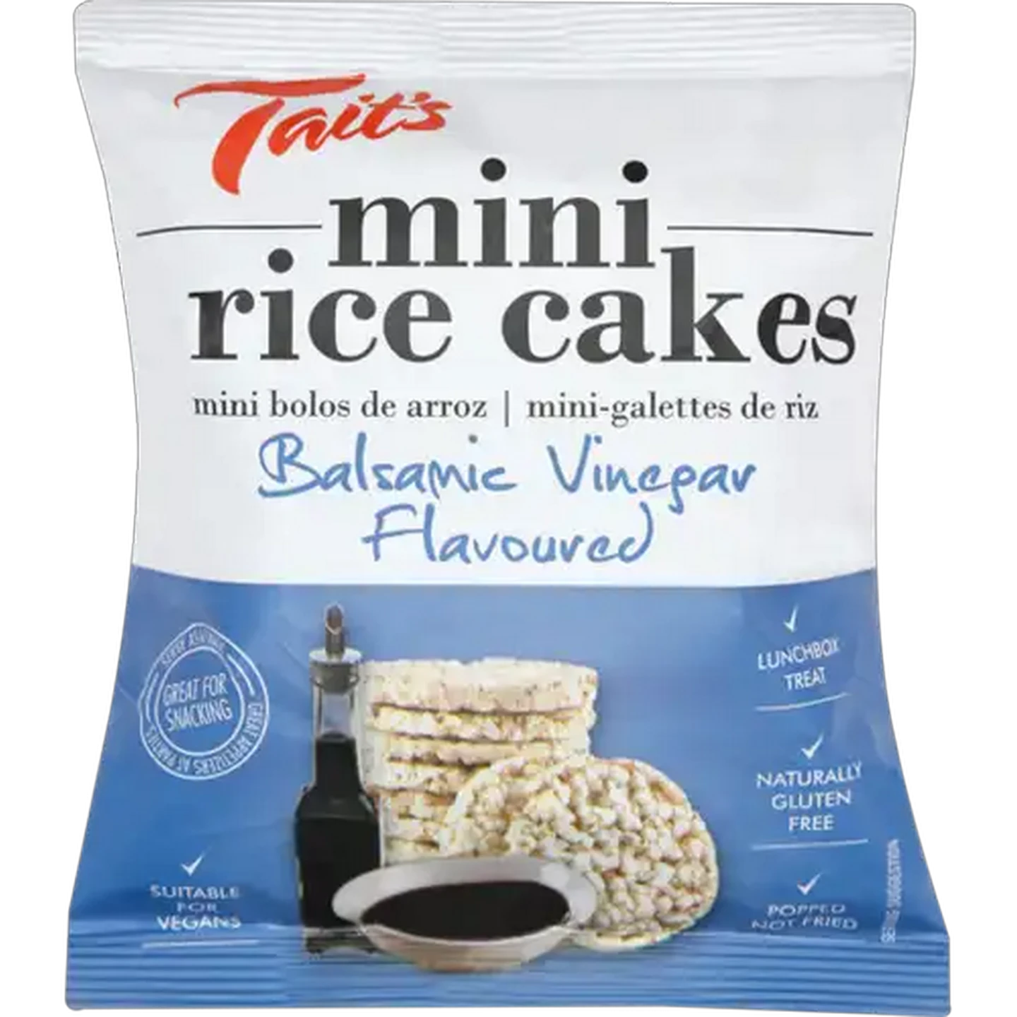 Image of Tait's Balsamic Vinegar Rice Cakes 30g