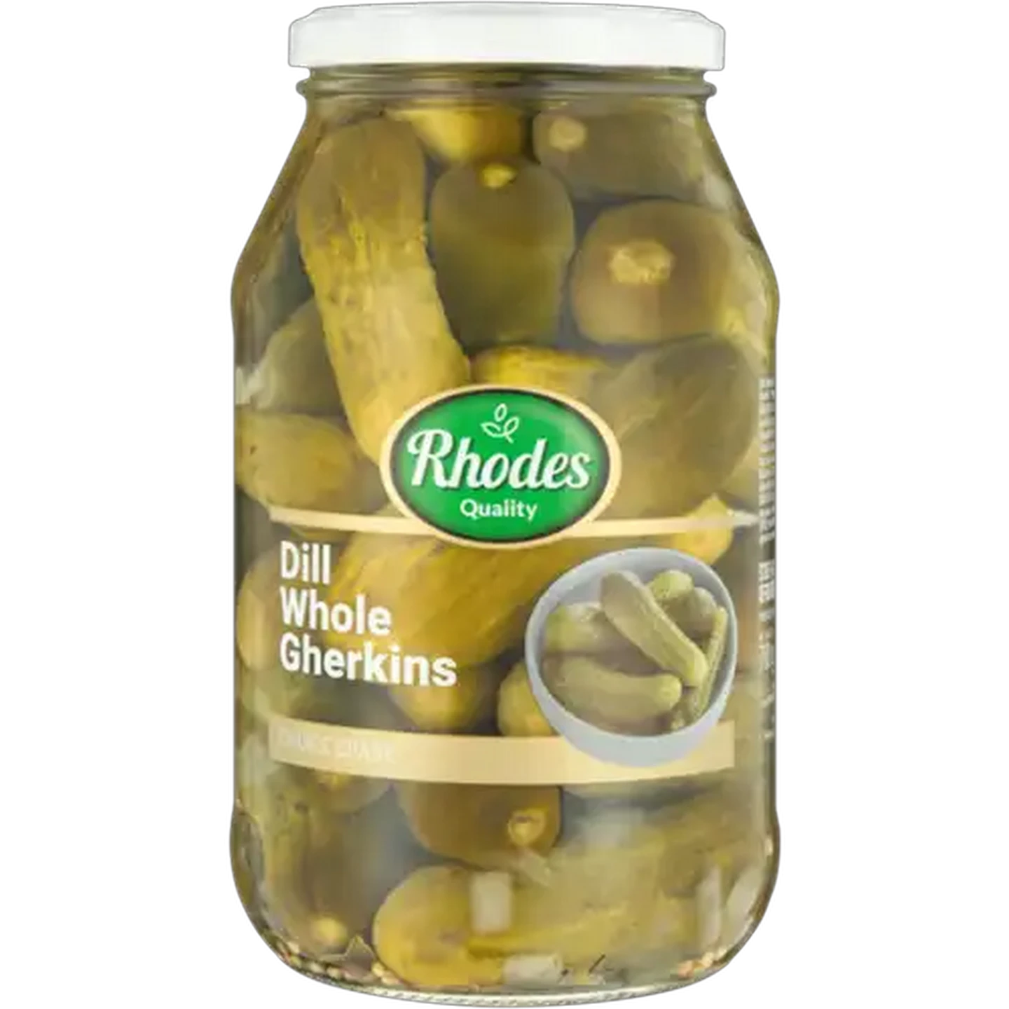 Image of Rhodes Quality Dill Whole Gherkins 780g