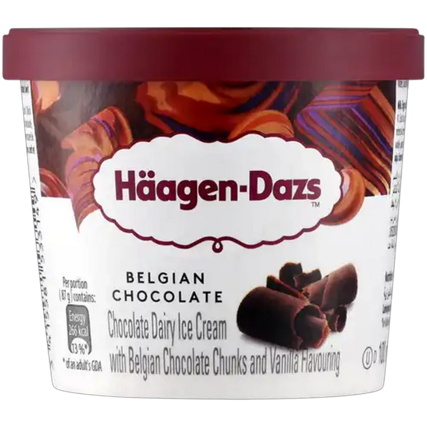 Image of Häagen-Dazs Belgian Chocolate Dairy Ice Cream 100ml