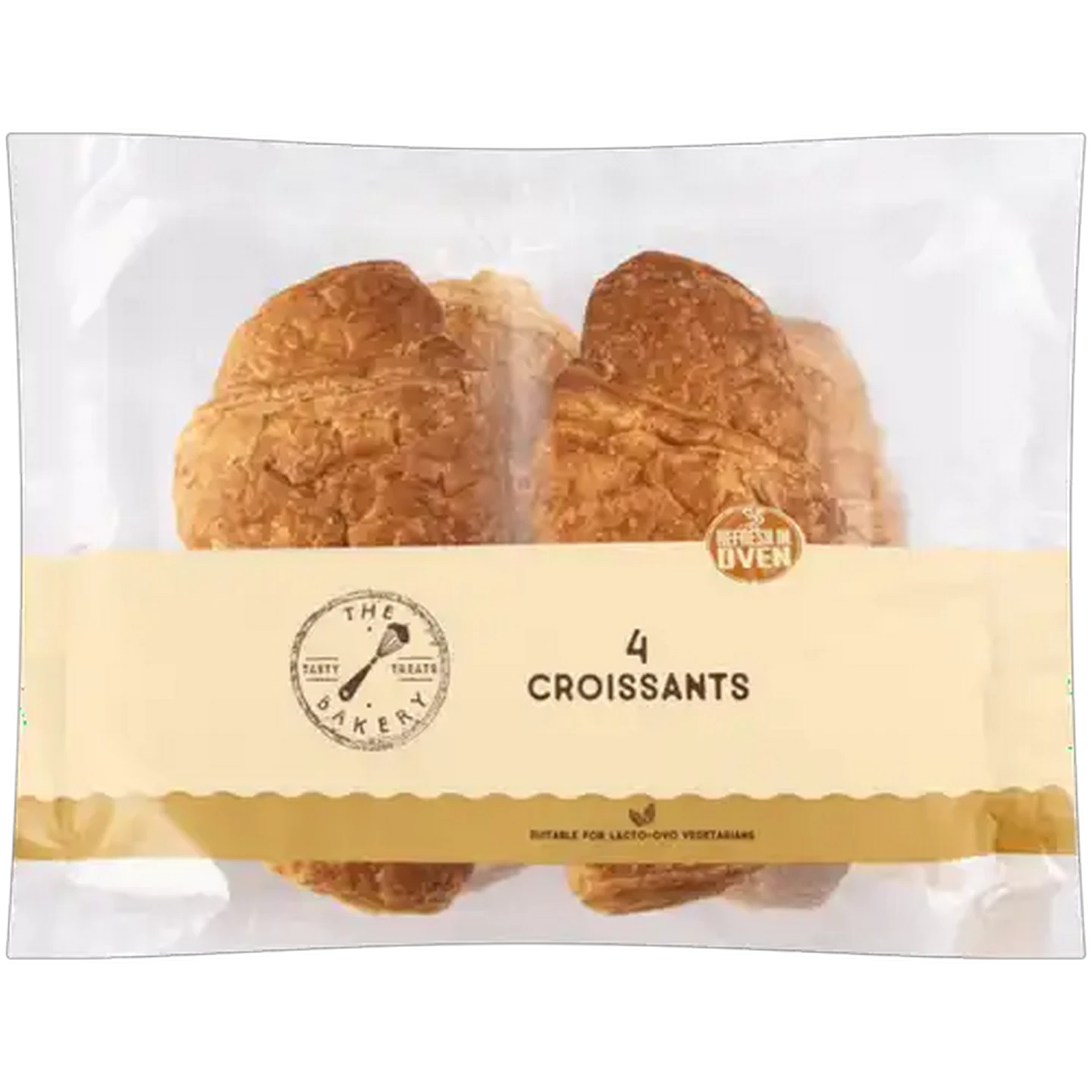 Image of The Bakery Traditional Croissants 4 Pack