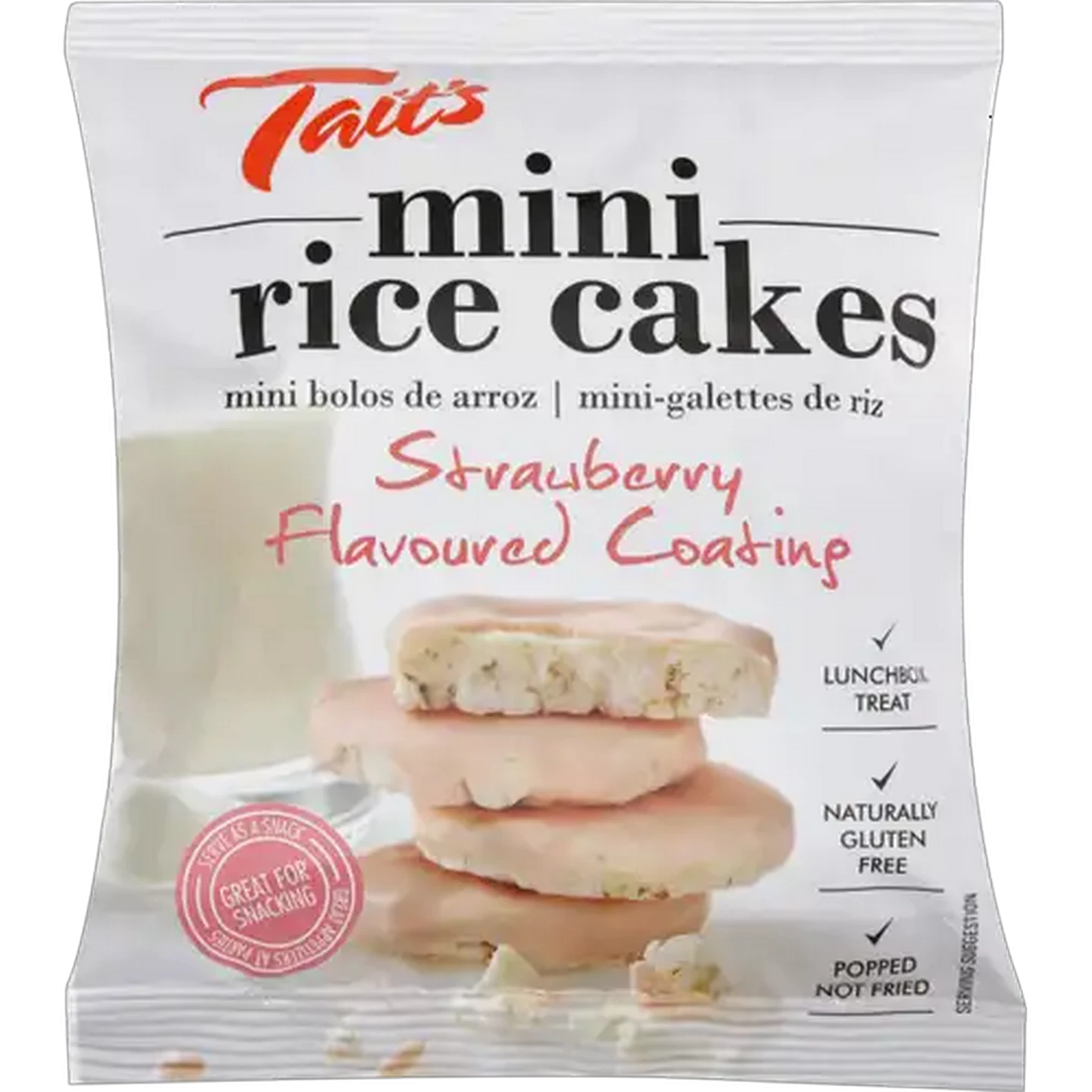Image of Tait's Rice Cakes Strawberry 65g