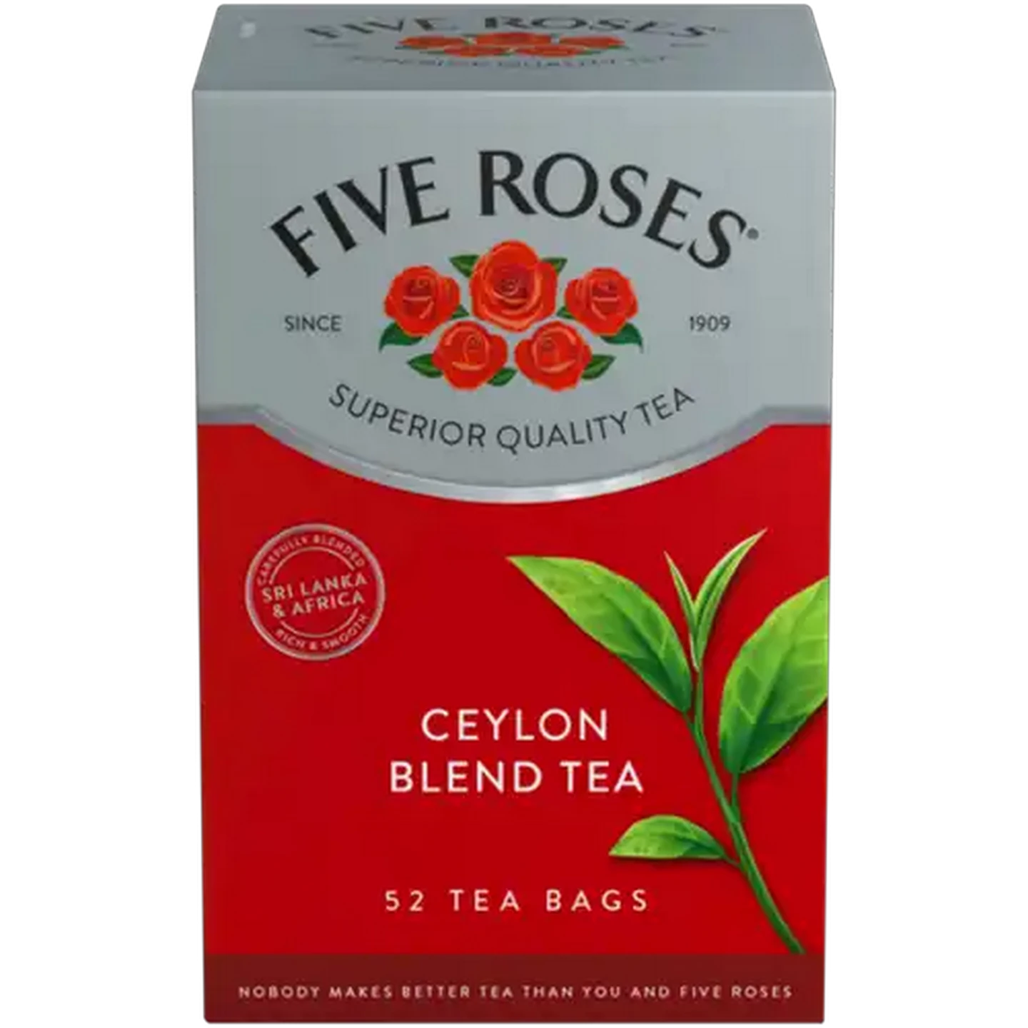Image of Five Roses Ceylon Blend Tea Bags 52 Pack