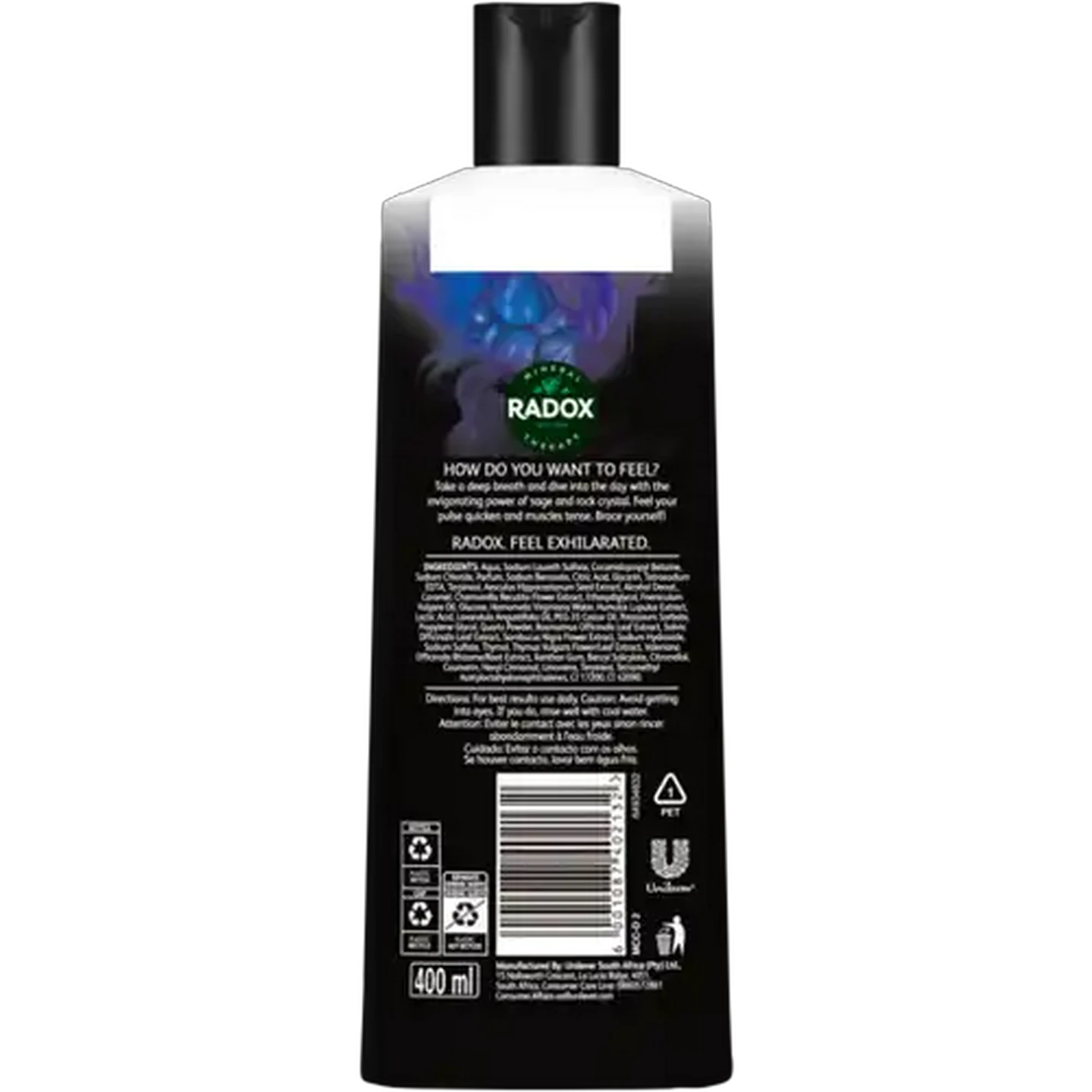 Image of Radox Men Feel Exhilarated Body Wash 400ml