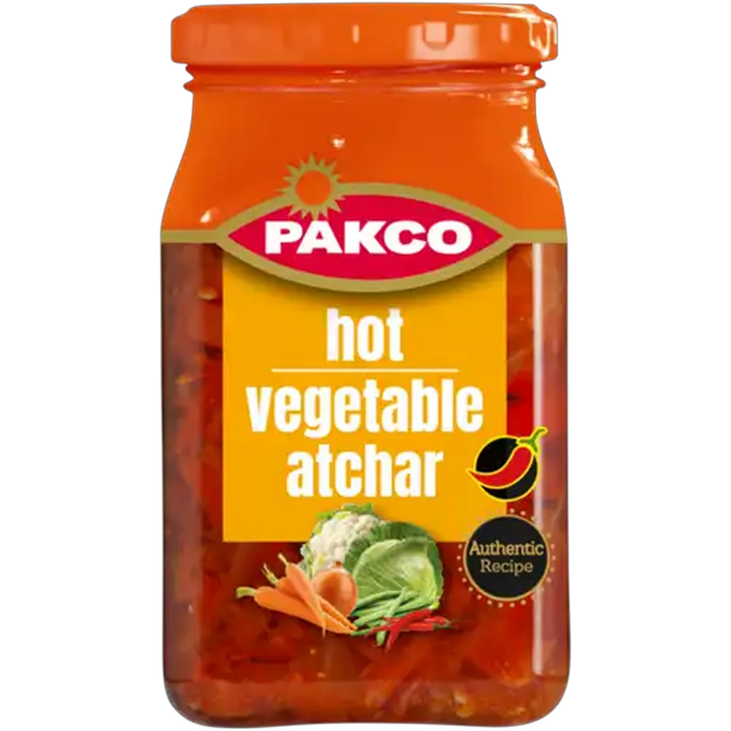 Image of Pakco Hot Vegetable Atchar 385g