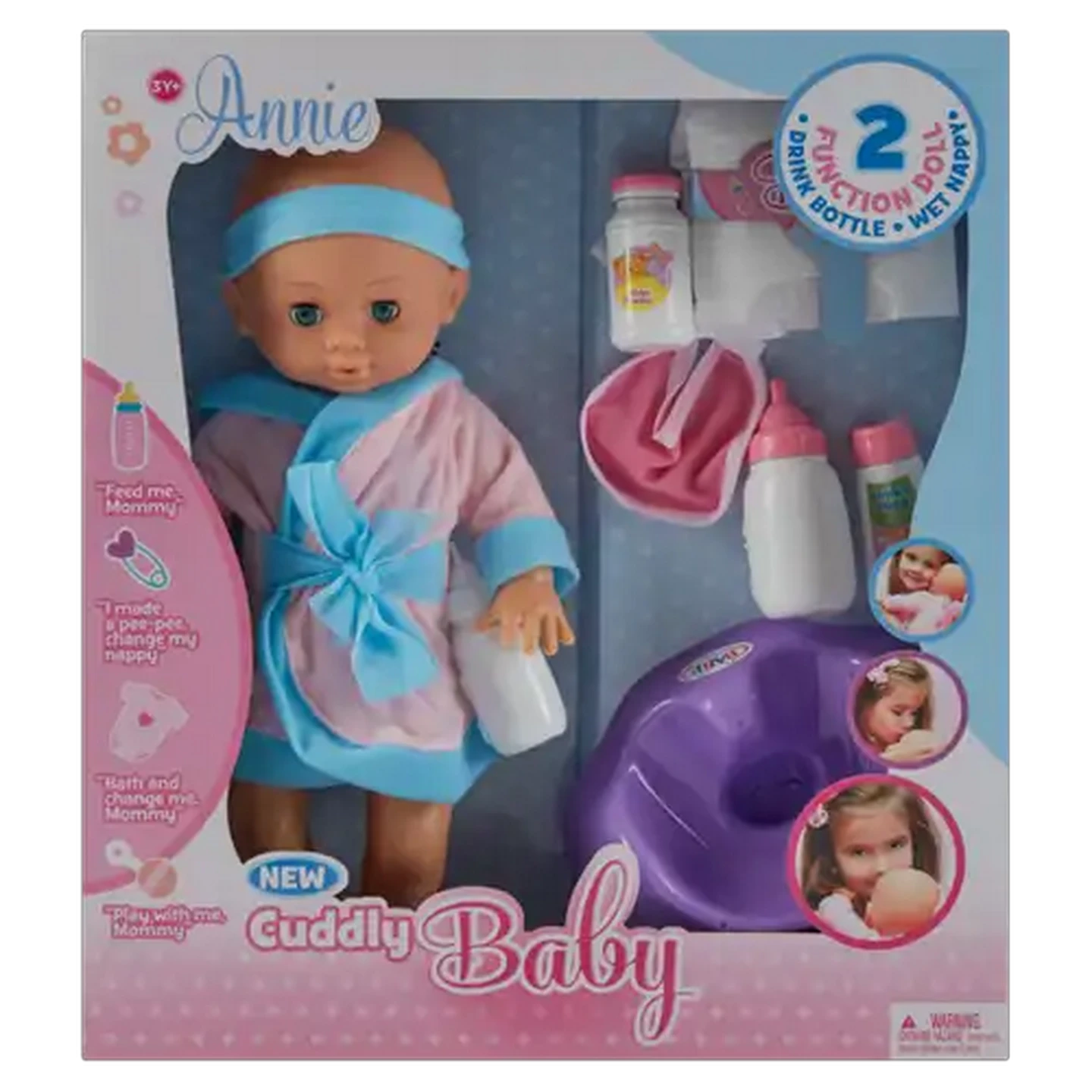 Checkers Sixty60 | Annie Drink And Wet Doll Box 40cm (Type May Vary)