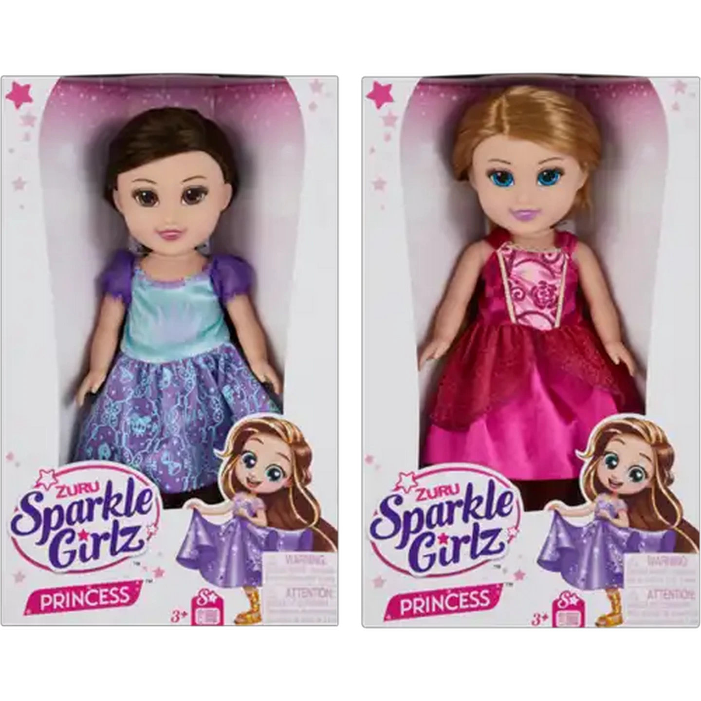 Image of Sparkle Girlz Princess Doll 33cm (Type May Vary)