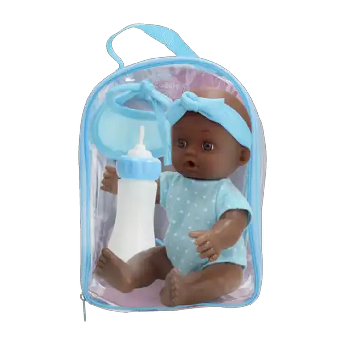 Image of Cuddly Baby Bukekea Doll In A Bag 24cm