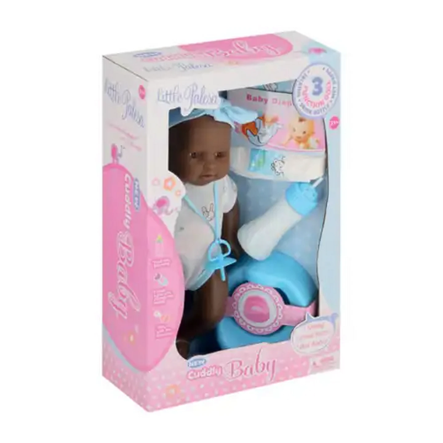 Image of Cuddly Baby Little Palesa Doll 5 Piece (Type May Vary)