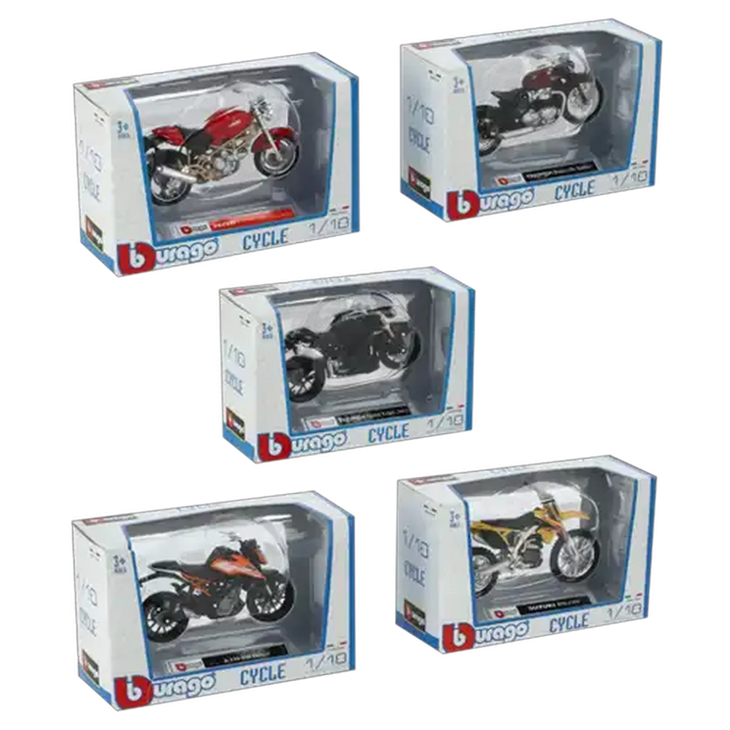 Image of Bburago Cycle Collection 1:18 (Type May Vary)