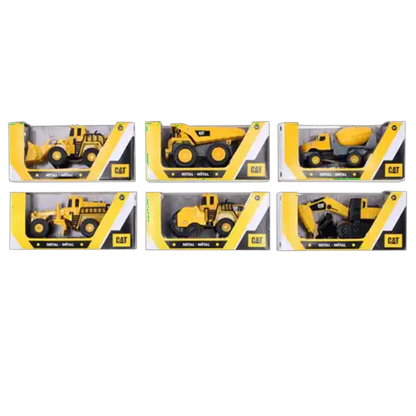 Image of Caterpillar Die Cast Construction Vehicle (Type May Vary)