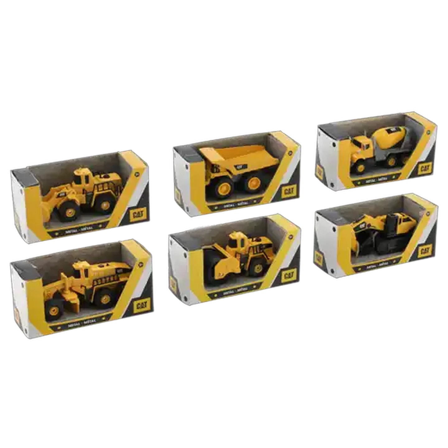 Image of Caterpillar Die Cast Construction Vehicle (Type May Vary)