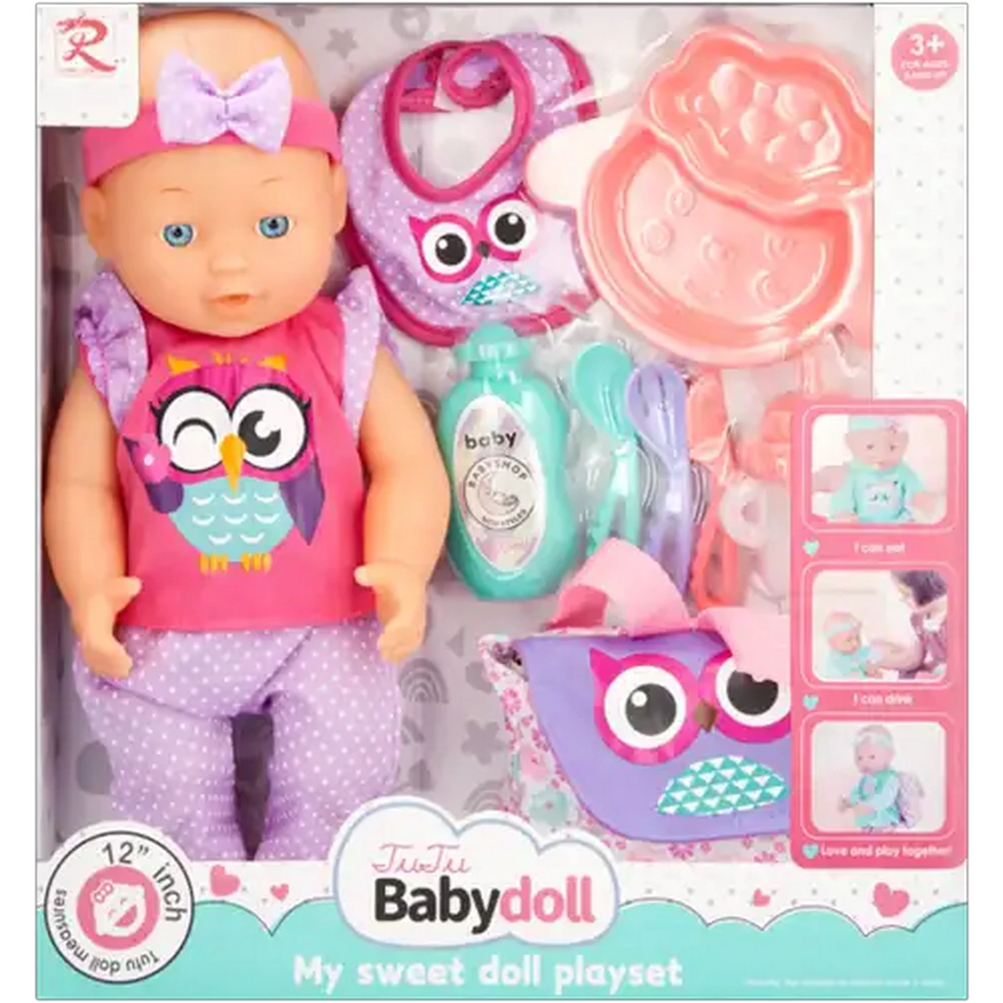 Image of Tutu Love My Sweet Doll Playset 30cm (Colour May Vary)