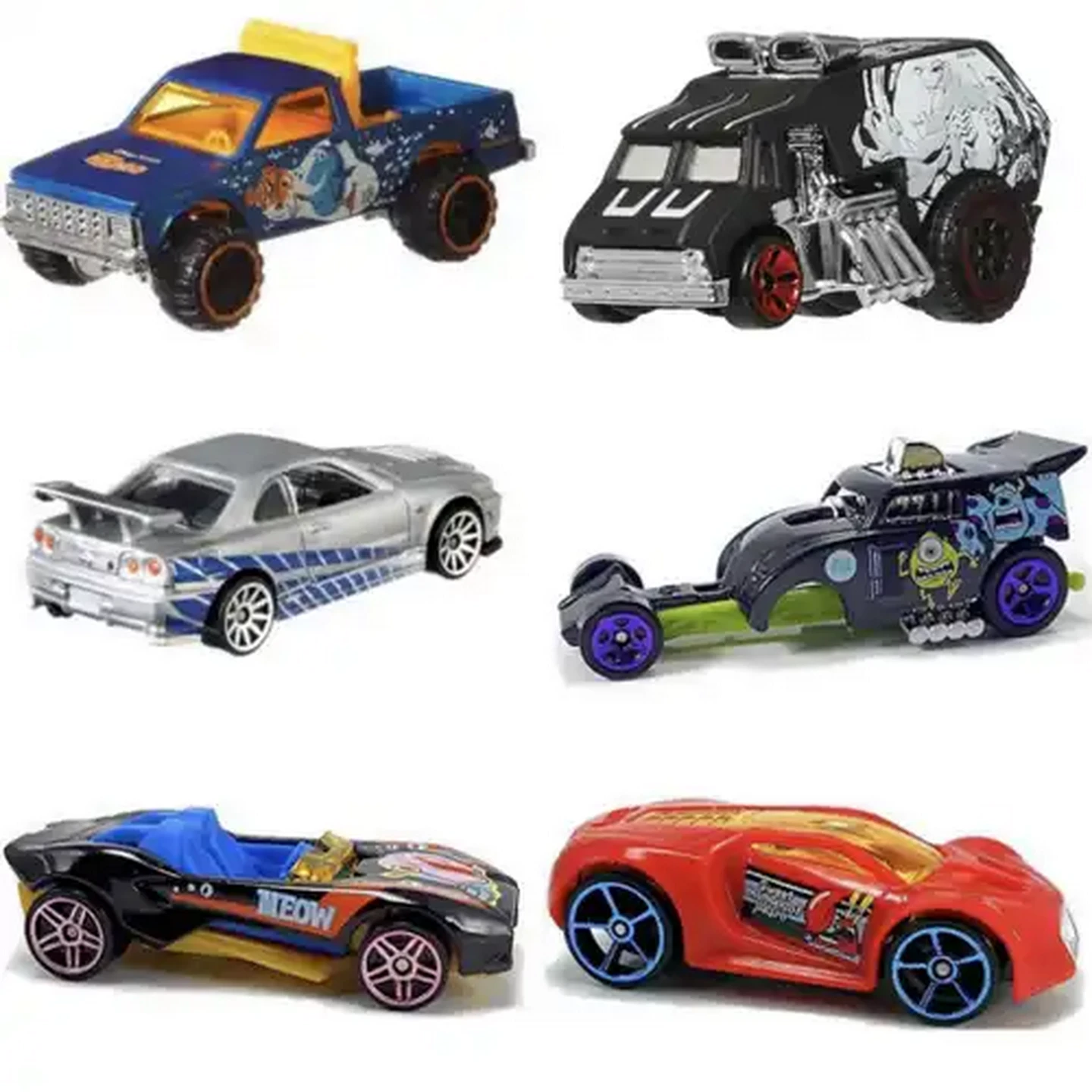 Image of Hot Wheels Entertainment-Themed 1:64 Scale Collectible Vehicle (Type May Vary)