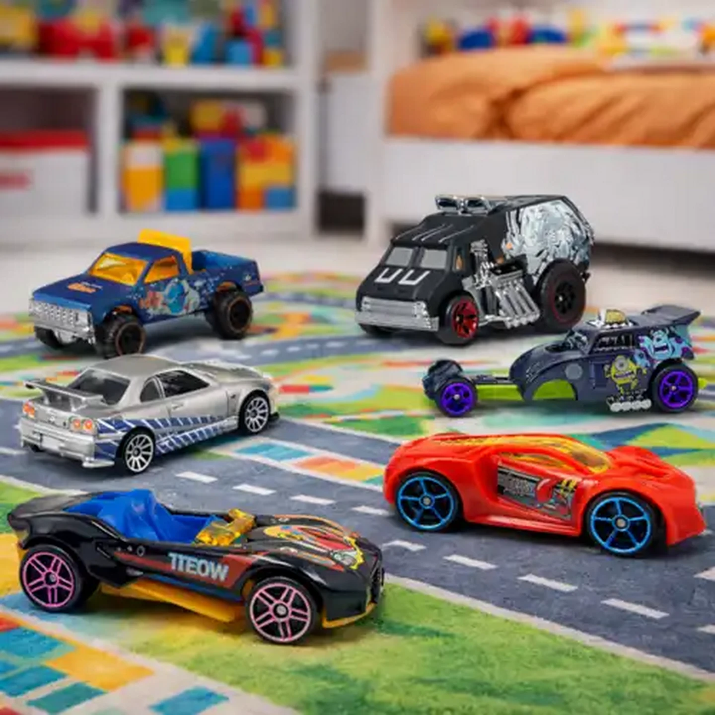 Image of Hot Wheels Entertainment-Themed 1:64 Scale Collectible Vehicle (Type May Vary)