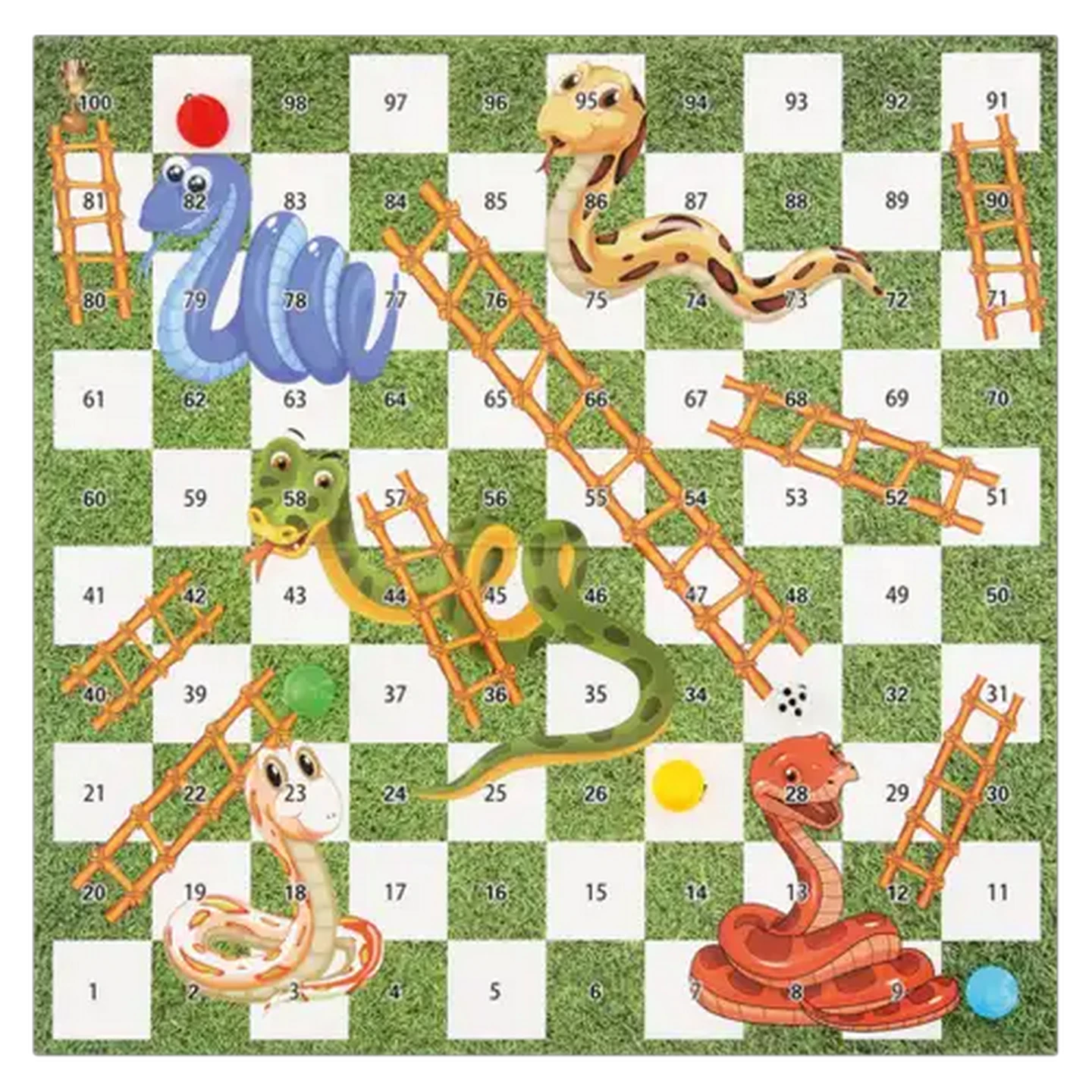 Image of Snakes & Ladders Board Game