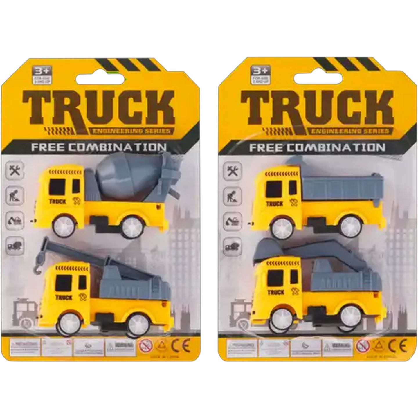 Image of Construction Truck Set 2 Piece (Type May Vary)