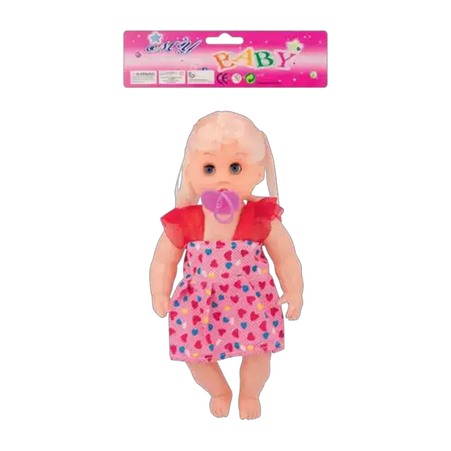 Image of My Baby Doll With Pacifier 26cm (Type May Vary)