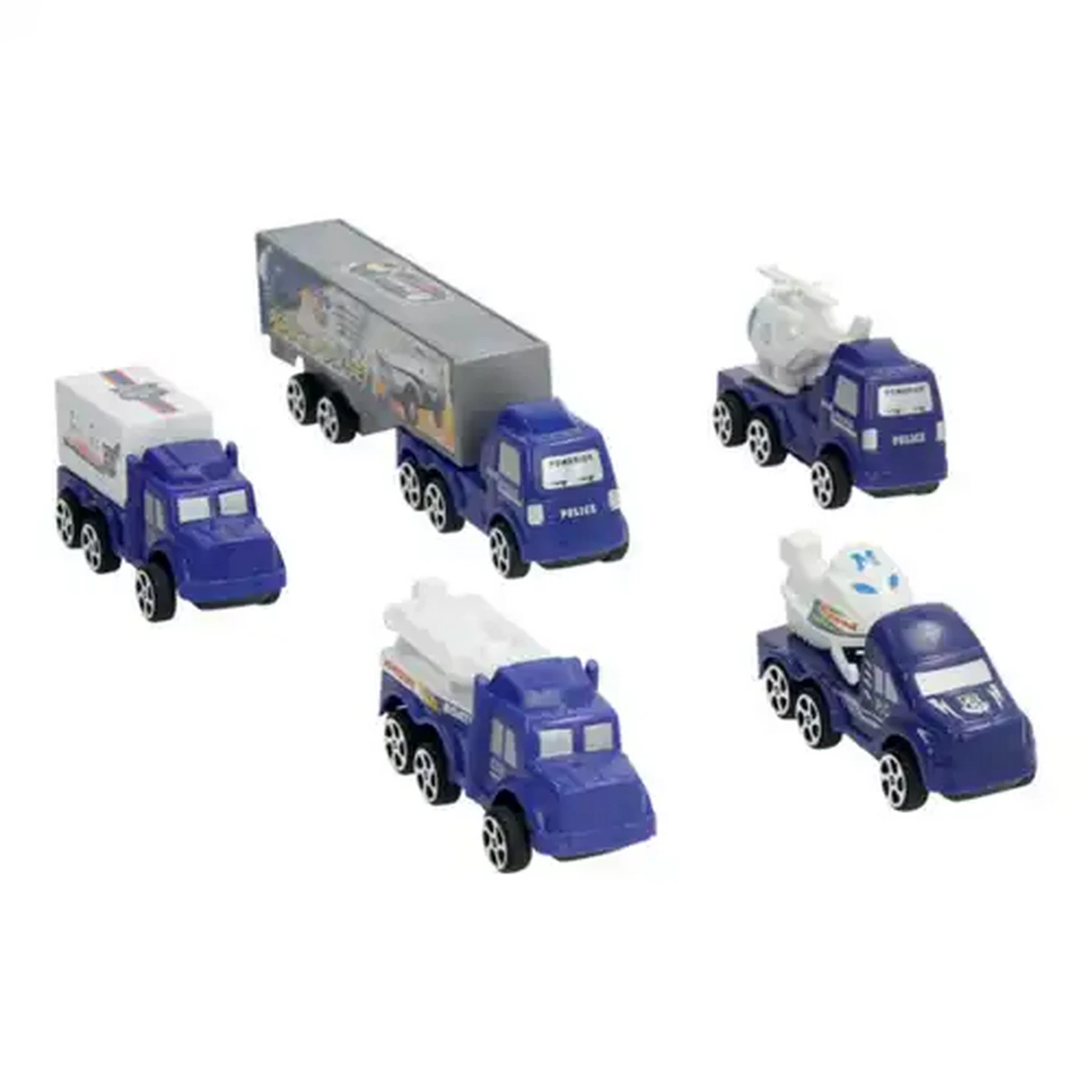 Image of Bravery Pull-Back Toy Vehicle Set 5 Pack (Type May Vary)
