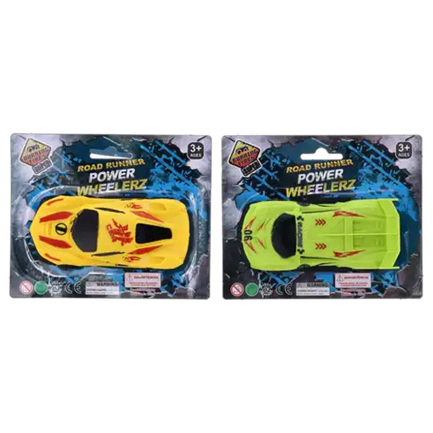 Image of Road Runner Power Friction Racer Car 13cm (Design May Vary)
