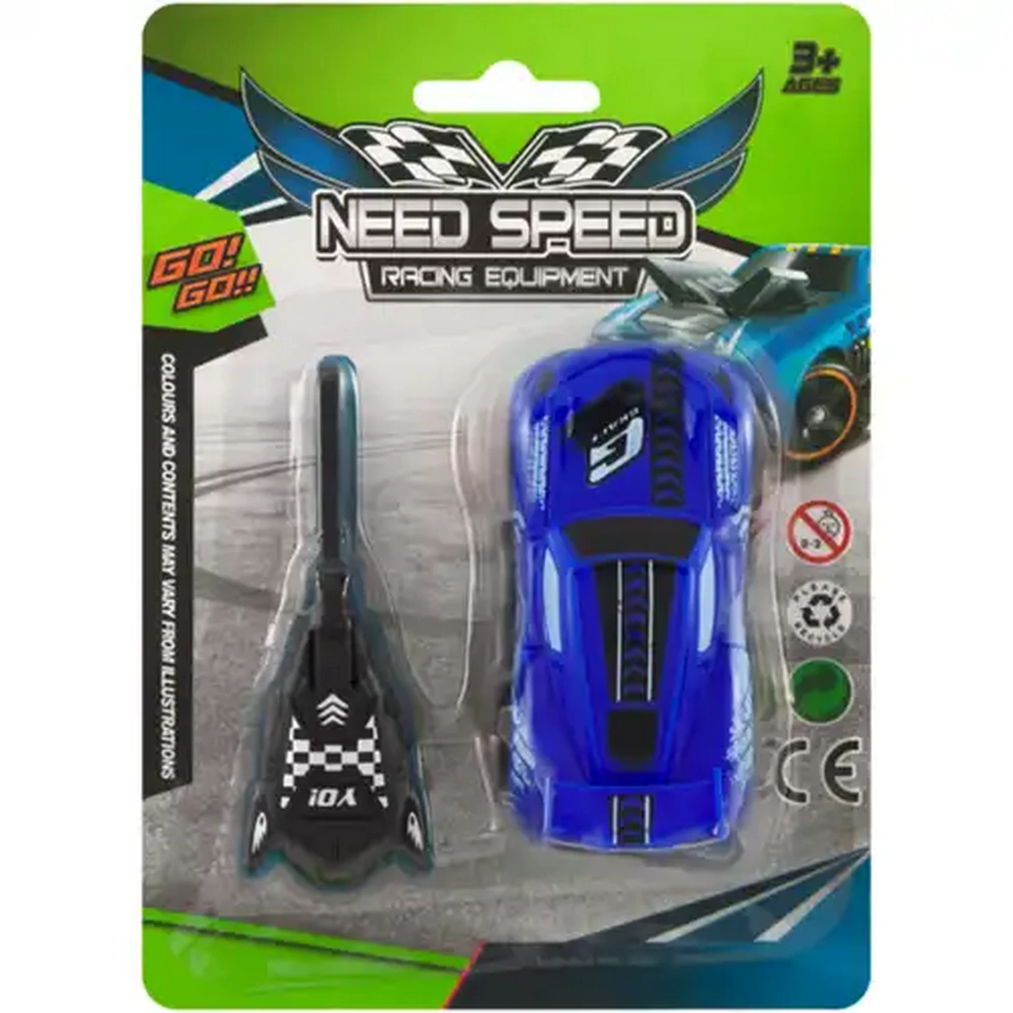 Image of Need Speed Launch Racing Car (Type May Vary)