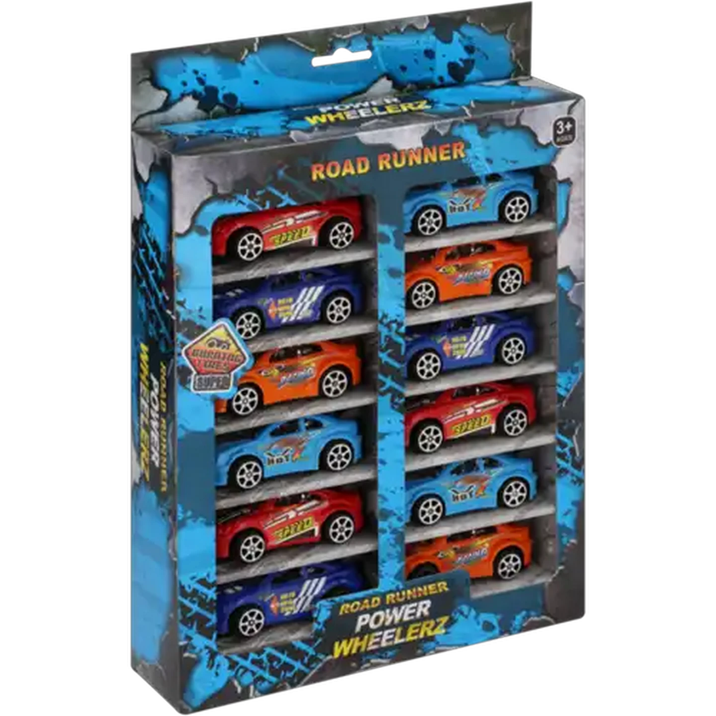 Image of Road Runner Power Wheelerz Car Set 12-Pack