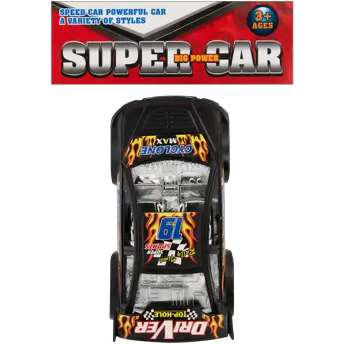 Image of Pull Back Super Car 13cm