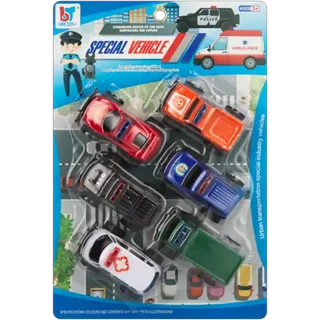 Shoprite ZA | Super Car Turbo Pull Back Car Set 6-Pack