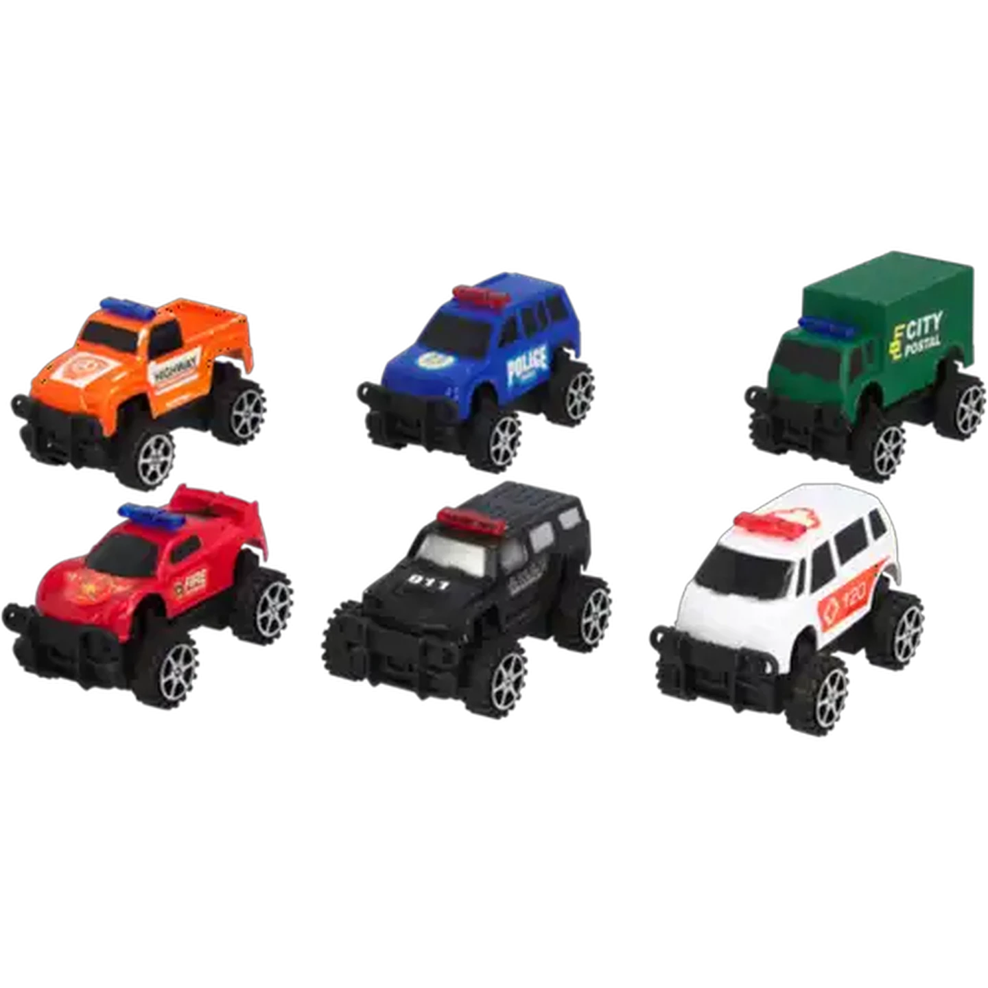 Image of City Car Set 6 Piece