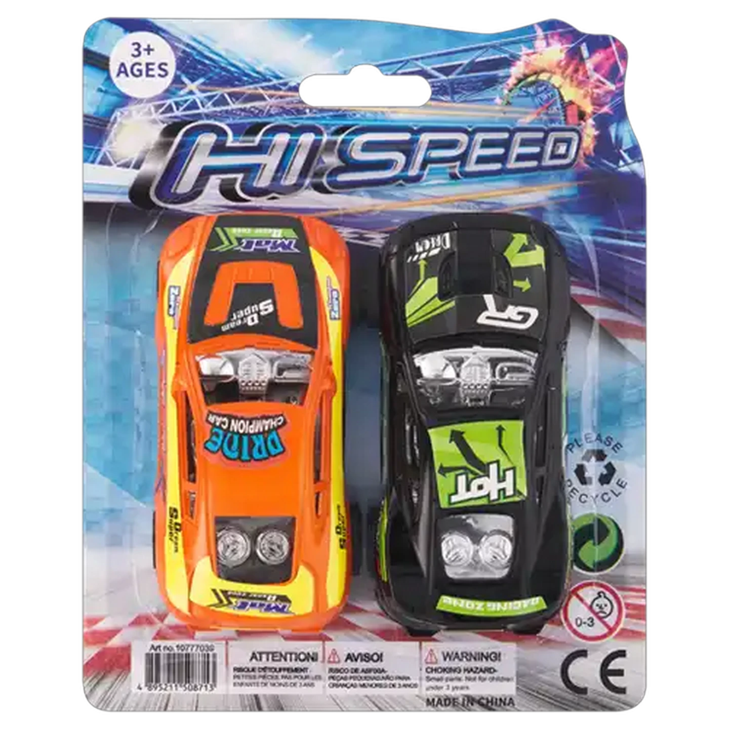 Image of Mad Racing Friction Car 16cm (Colour May Vary)
