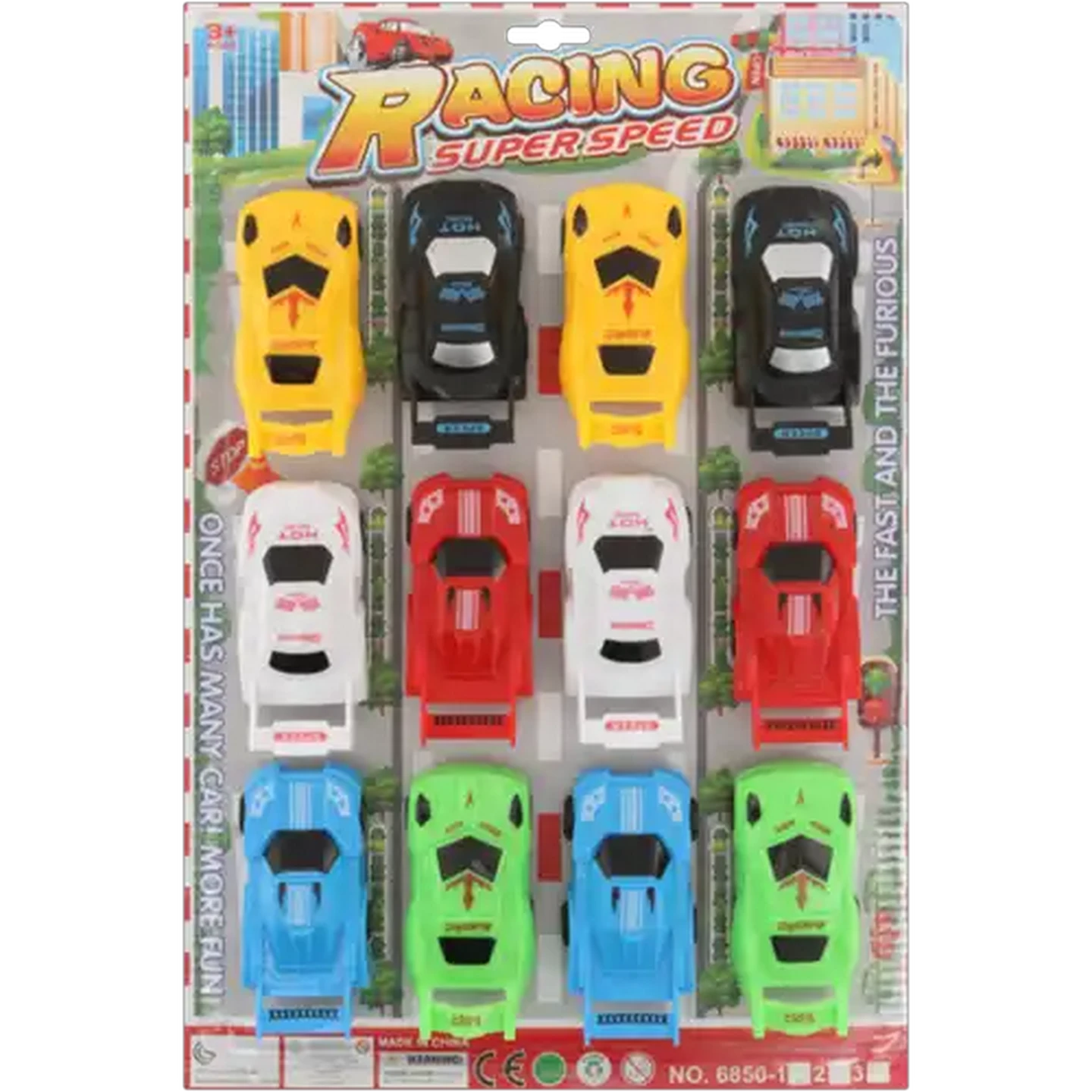 Image of Racing Super Speed Car Set 12-Pack