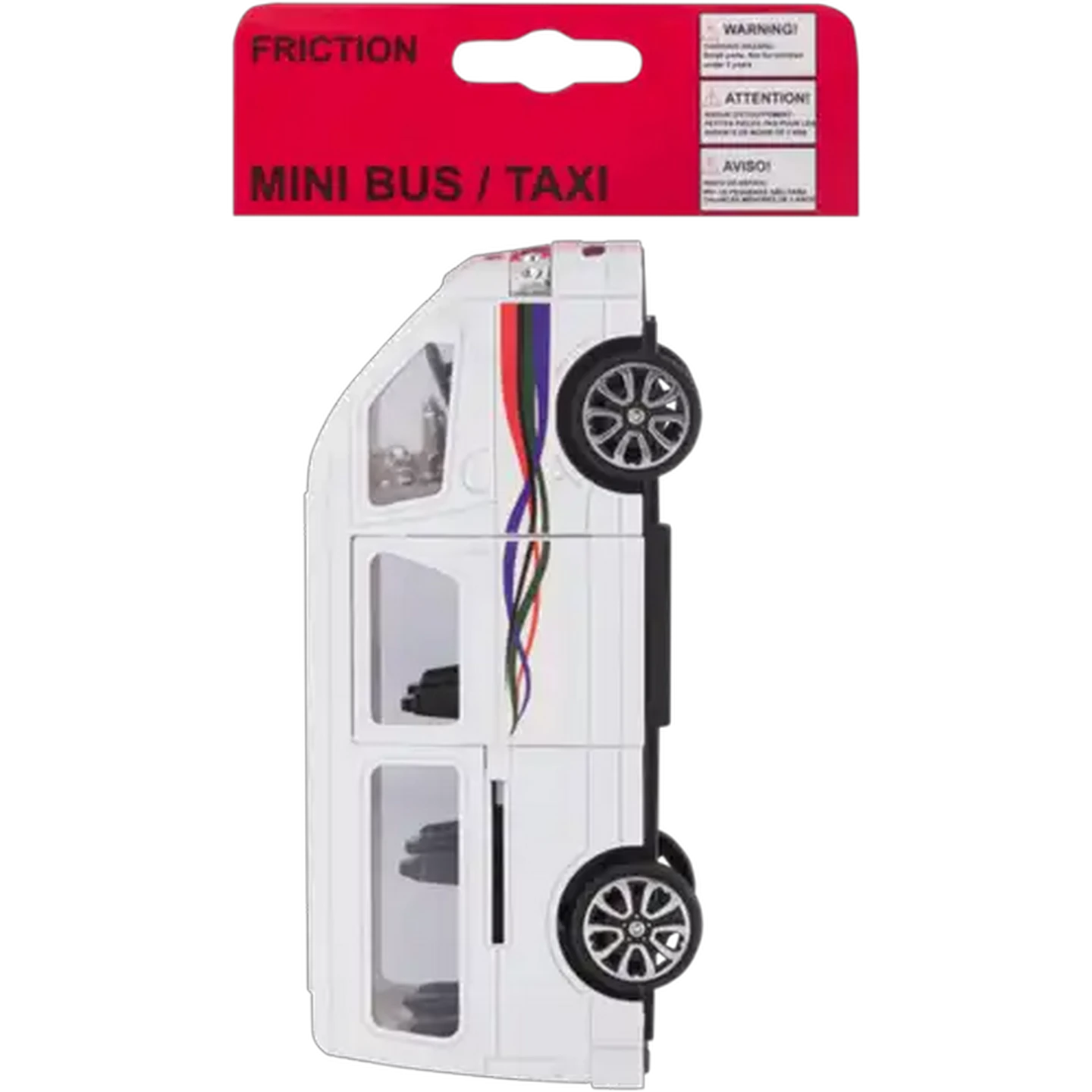 Image of Friction Mini Bus Taxi 16cm